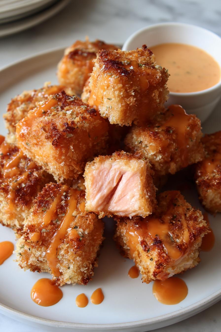 bang bang lachs bissen rezept fur einen kostlichen snack - detail 1