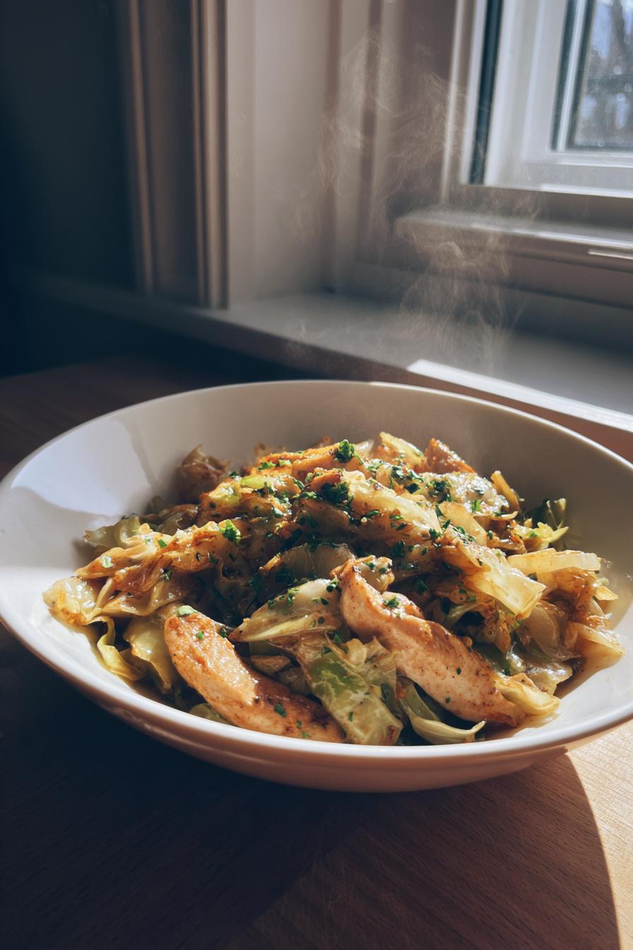 hahnchen kohl pfanne rezept fur eine schnelle mahlzeit - detail 2