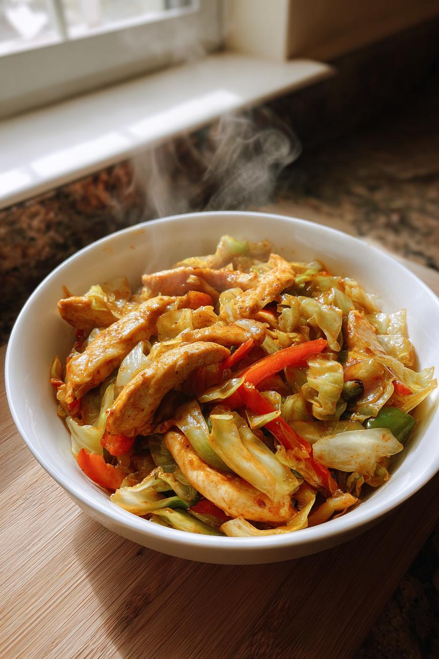 hahnchen kohl pfanne rezept fur eine schnelle mahlzeit