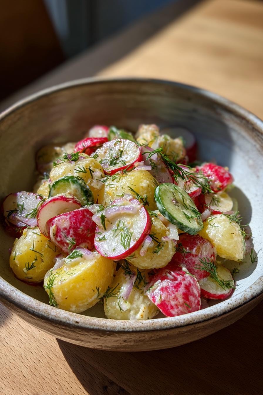 kartoffel radieschen gurkensalat rezept fur jeden anlass - detail 2