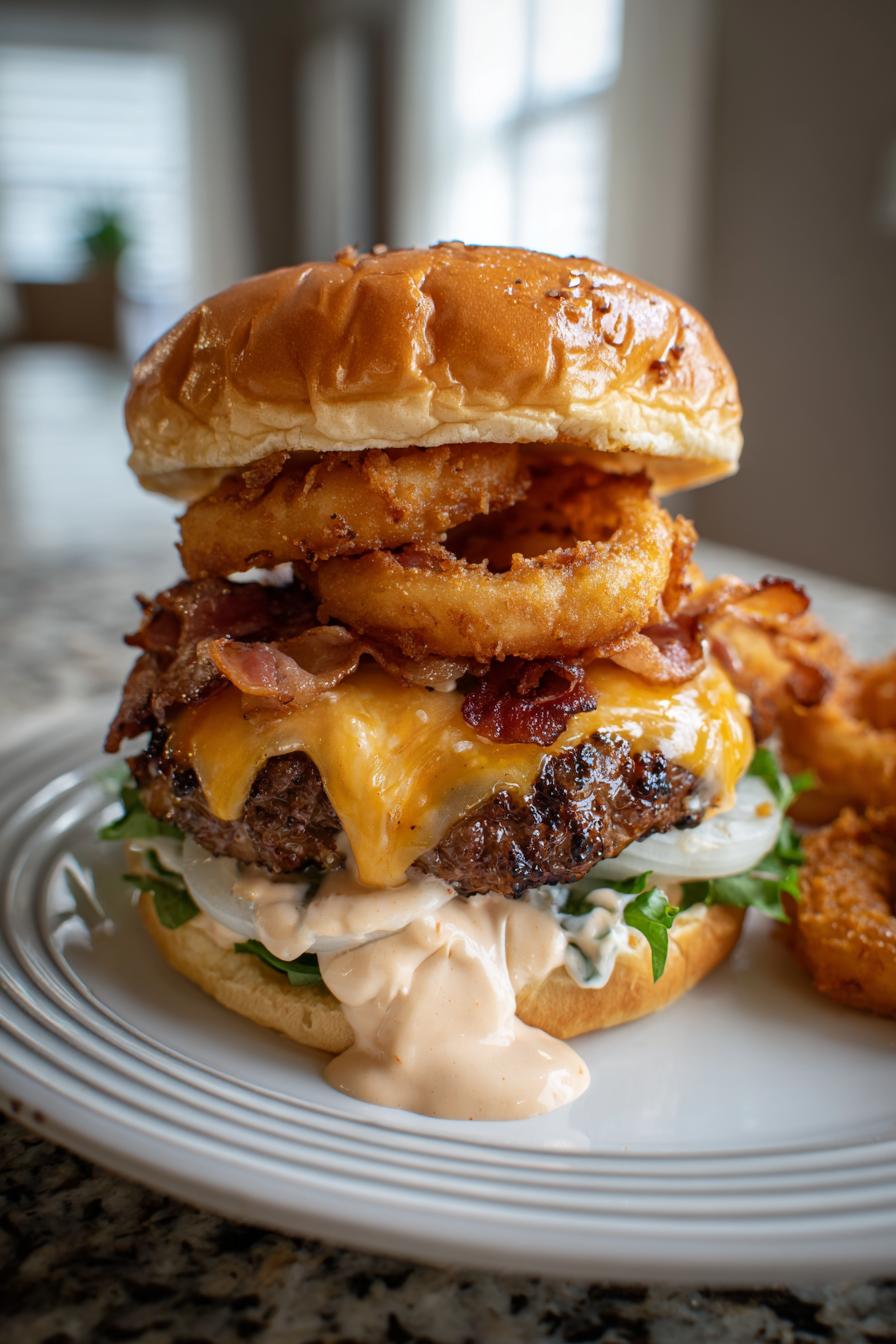 smash burger mit baconnaise sauce ein genuss fur alle - detail 2