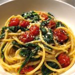spinat tomaten pasta aus dem ein topf ist einfach lecker